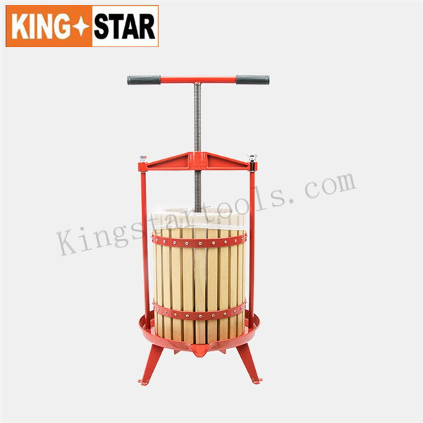 12L Basket Fruit Press with T handle